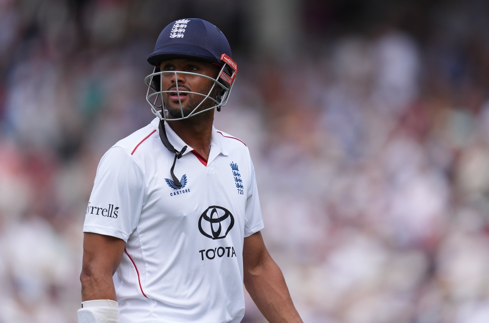 England’s Emilio Gay scored 11 runs (Ben Whitley/PA) (PA Wire)