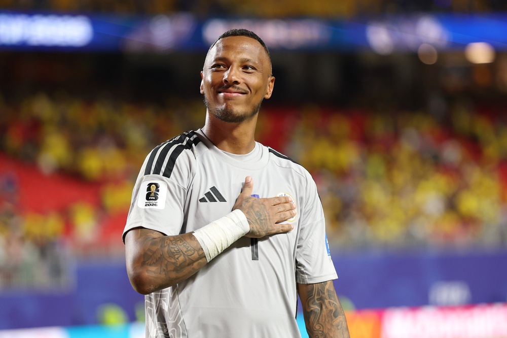 Image from: Germany v Ecuador LIVE: Angulo thumps home brilliant equaliser after controversial early Sane goal