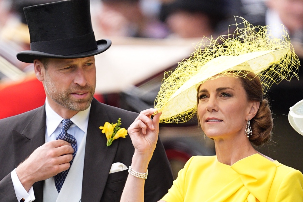 The Prince of Wales and his wife were at Royal Ascot together for the first time since 2023 on Wednesday (Aaron Chown/PA) (PA Wire)