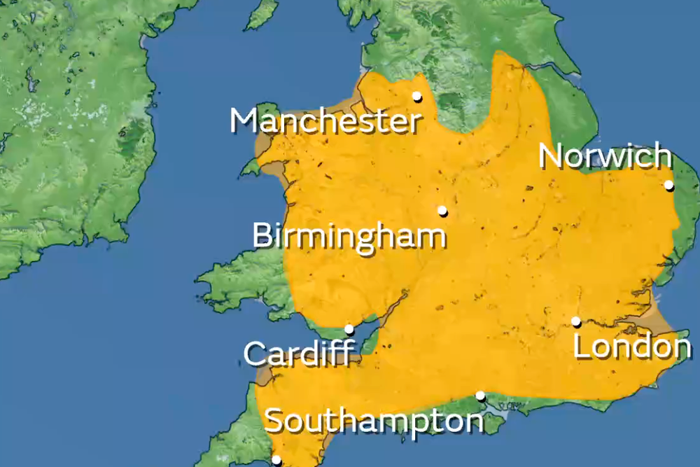 Adverse health affects are likely in the wider population (Met Office)
