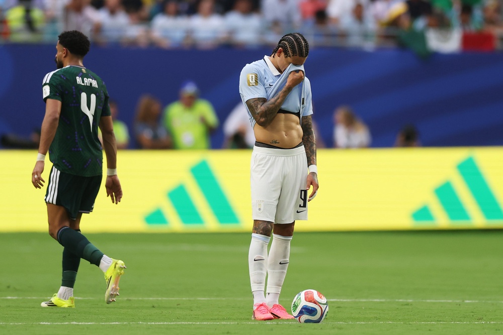 Darwin Nunez was criticised for his performance against Saudi Arabia (Getty)