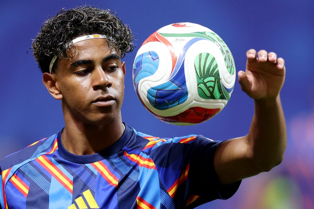 Lamine Yamal is set to start for Spain (Reuters)