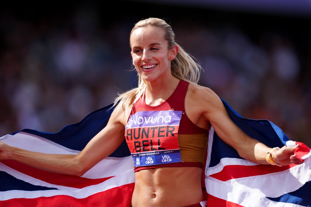 Georgia Hunter-Bell dominated the women's 1500m final (PA)
