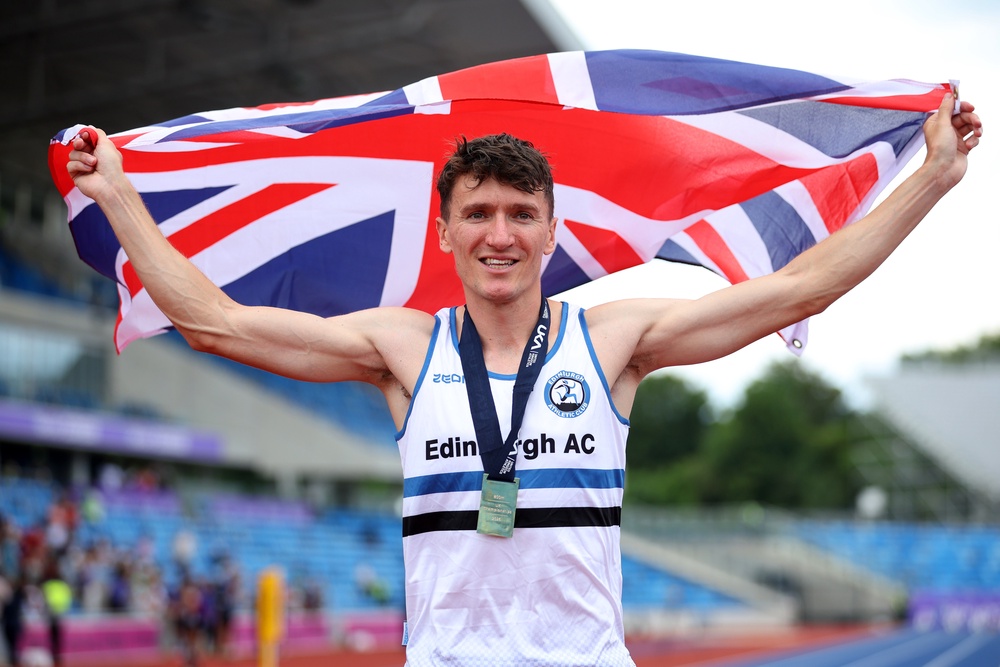 Jake Wightman won the 800m final by just nine-hundredths of a second (Getty)