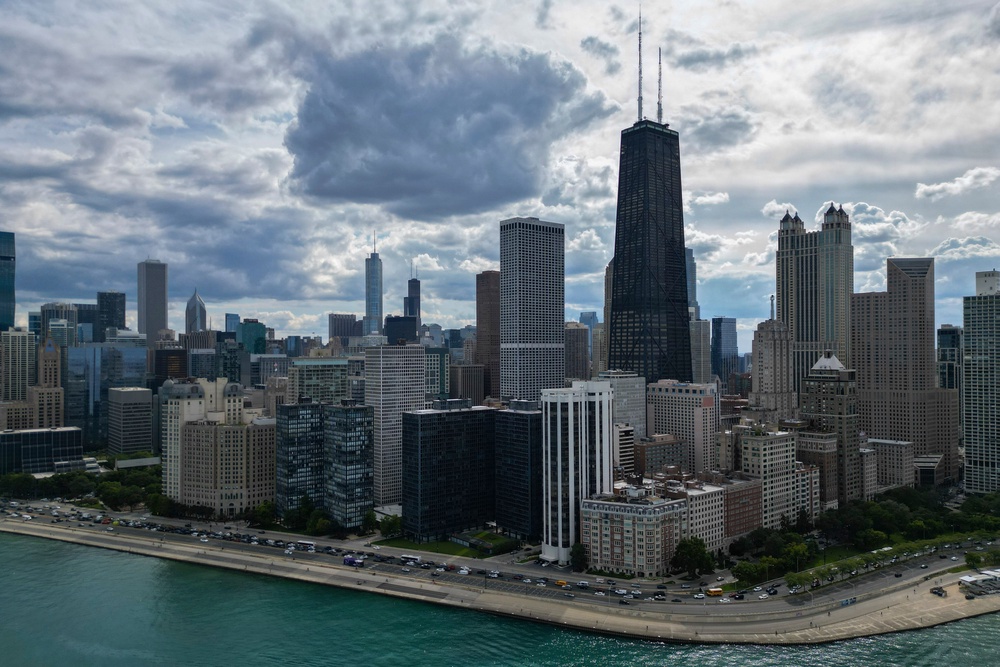 Chicago police data shows shootings have fluctuated in recent months, with a slight increase compared with the first half of last year (AP)