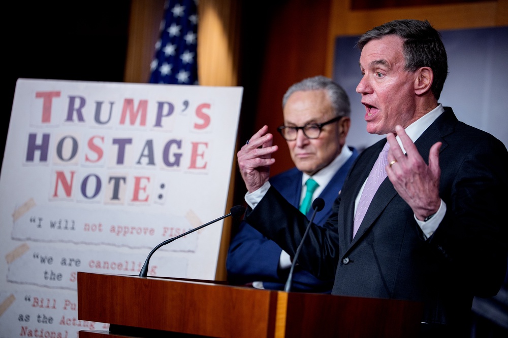 Senate Democrats derided the president for pulling Jay Clayon's nomination (Getty)