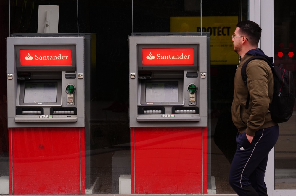 Santander said AI is already ‘helping us improve how we work’ (PA) (PA Archive)
