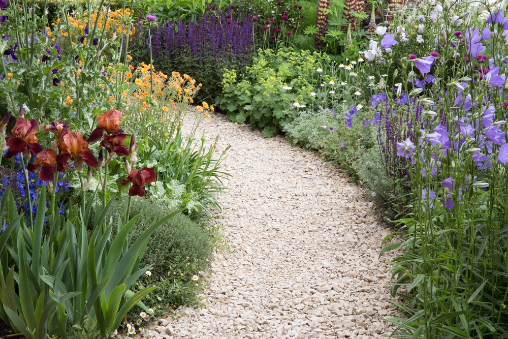 It may be possible to lose a little of it by creating a wider gravel path (Alamy/PA)