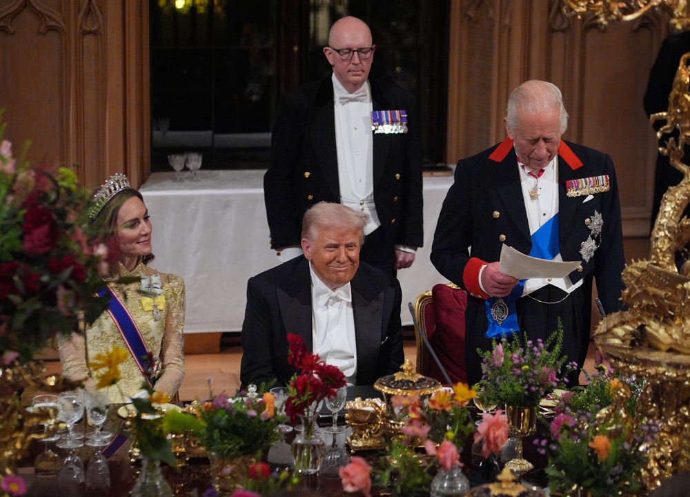 Mr Trump’s second state visit to the UK provided a ‘diplomatic honeymoon’ (Yui Mok/PA) (PA Wire)