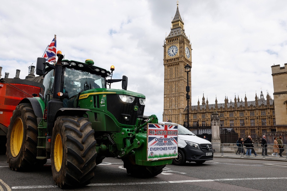 After months of pressure from farmers, Starmer watered down plans to tax inherited land (AFP/Getty)