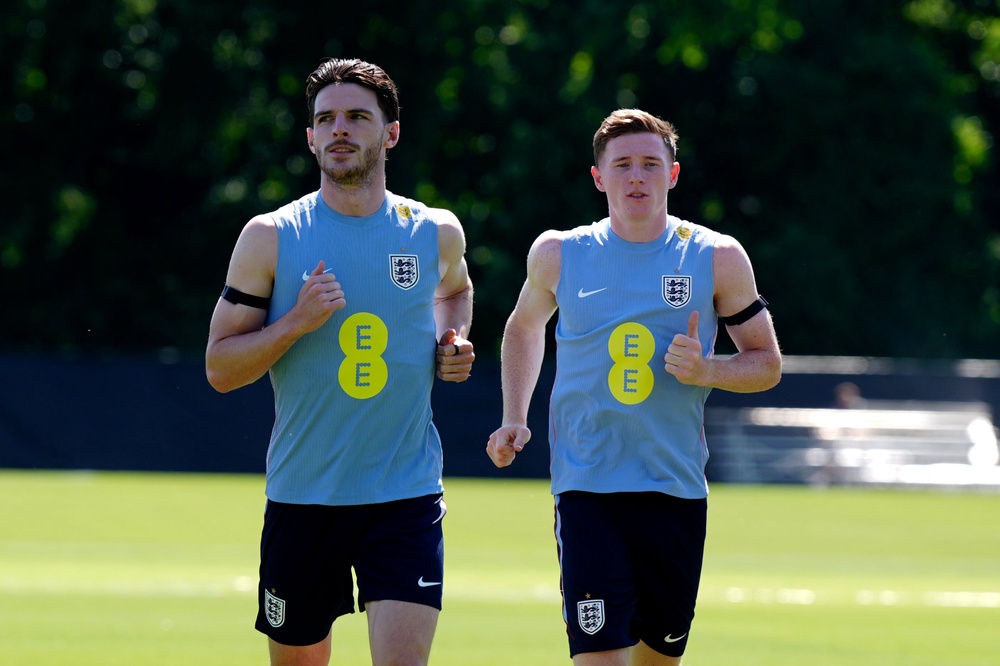 Anderson revealed he takes inspiration from his midfield partner, Declan Rice (PA)