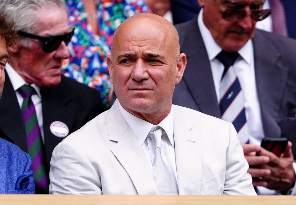 Wimbledon icon Andre Agassi will provide analysis for the BBC (PA)