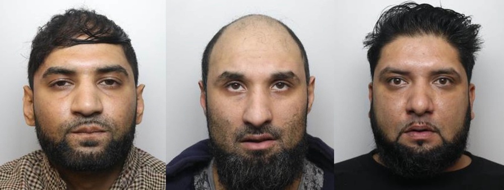 Undated handout photo issued by National Crime Agency (NCA) of (left to right) Kamran Ilyas, Kamar Ilyas and Amar Ilyas who were arrested as part of the NCA's Operation Stovewood. Issue date: Monday March 9, 2026. (National Crime Agency)