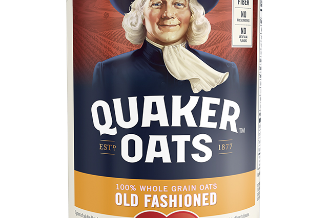 Quaker's Old Fashioned Oats are a great source of fiber that can help lower cholesterol (Quaker Oats)