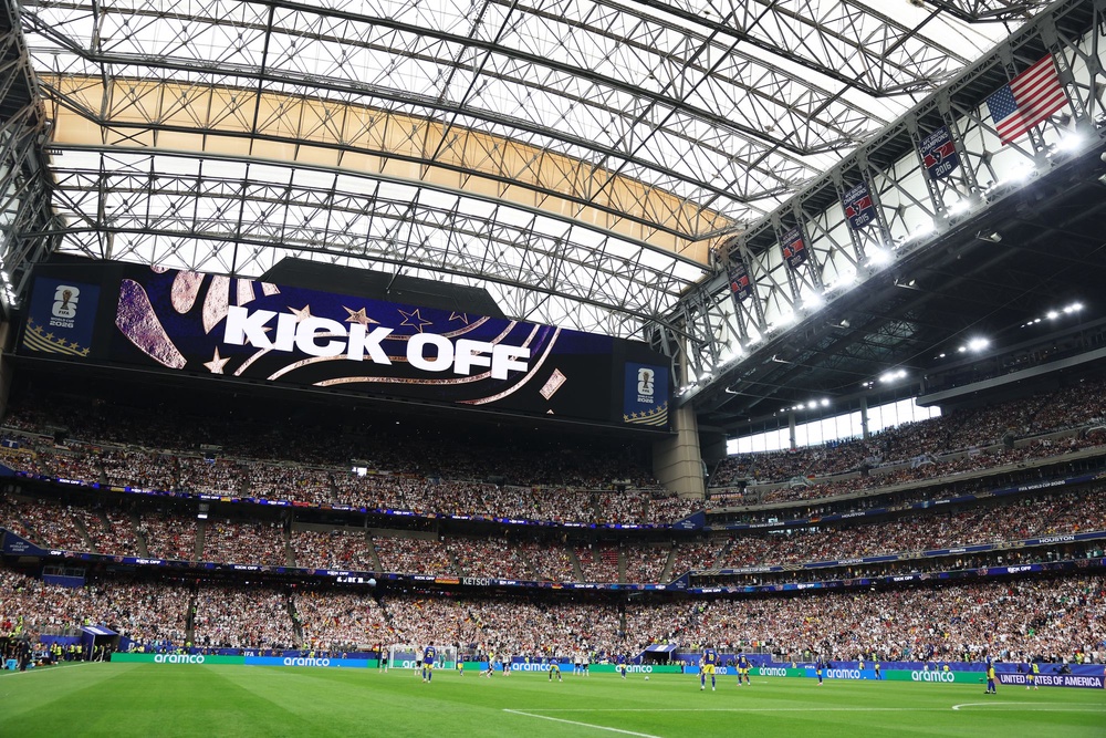 A view inside the imposing NRG Stadium in Houston (Getty)