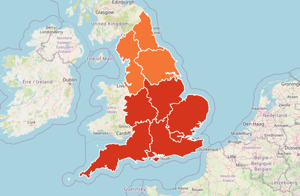 UKHSA red heat health alerts (UKHSA)
