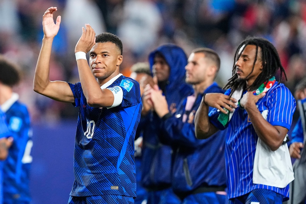 France have now booked their place in the last 32 of the World Cup (AP)