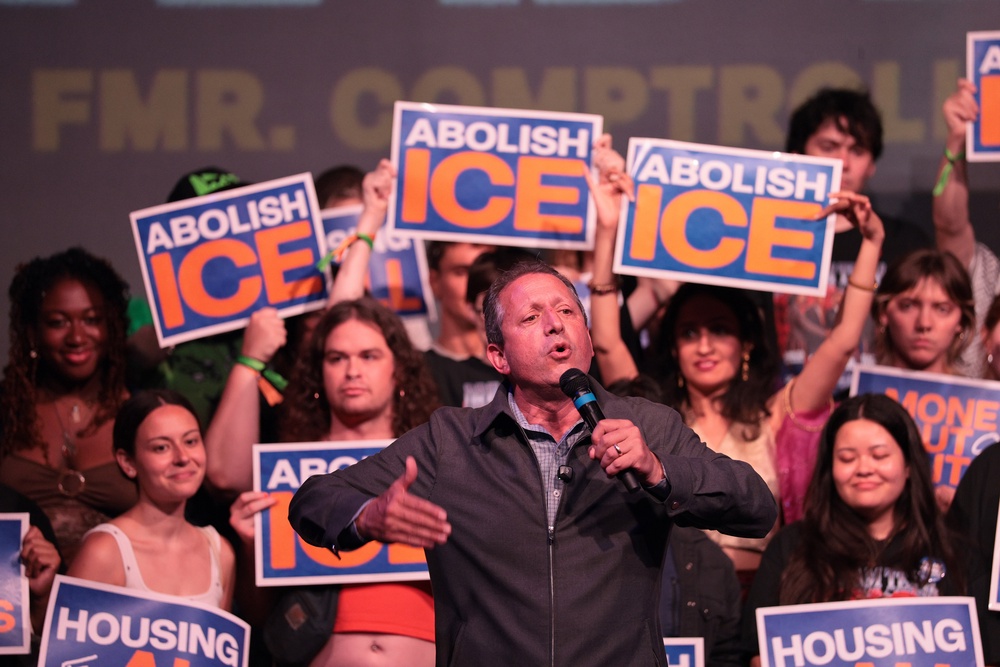 Brad Lander is challenging Dan Goldman for his seat in New York City (Getty)