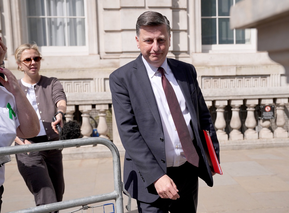 Douglas Alexander praised the work Mr Burnham had done in Manchester including tackling homelessness and cutting bus fares (Yui Mok/PA) (PA Wire)