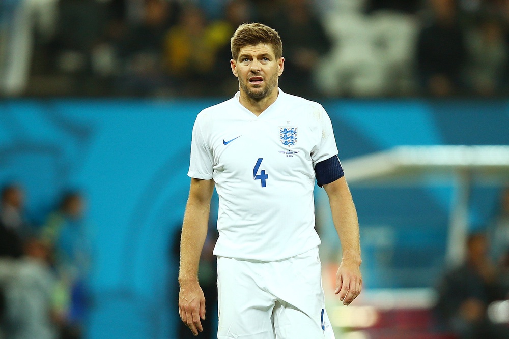 Steven Gerrard, June 19, 2014 in Sao Paulo, Brazil (Getty Images)