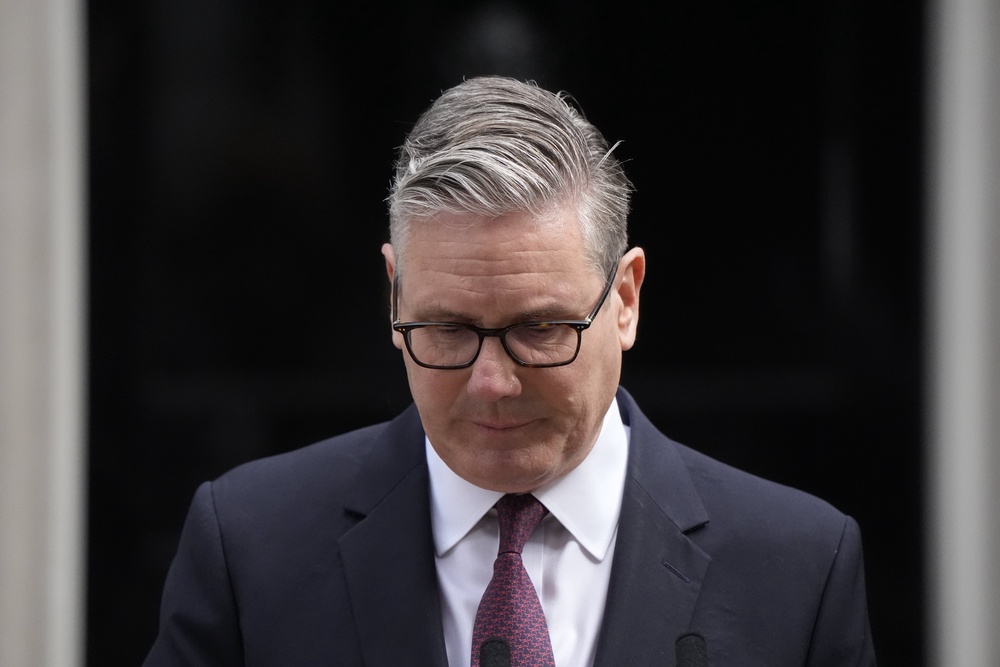 Sir Keir Starmer promised an ‘orderly handover of power’ to his successor (Andrew Matthews/PA) (PA Wire)