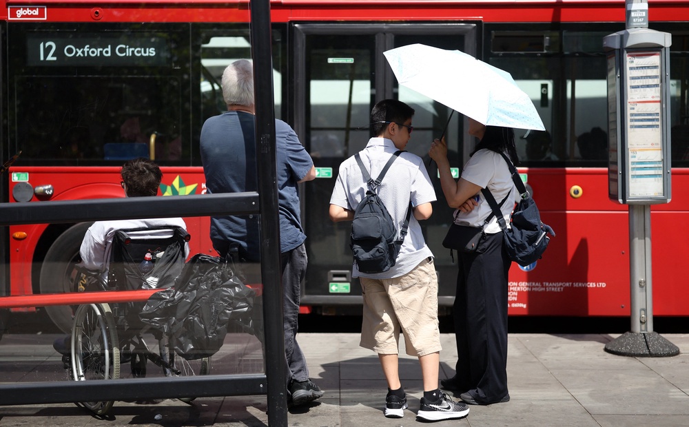 Bus drivers have complained over sweltering conditions (AFP/Getty)