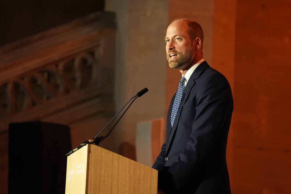 The Prince of Wales addressed an assembly celebrating the impact of the prize-winners (Jordan Pettitt/PA) (PA Wire)