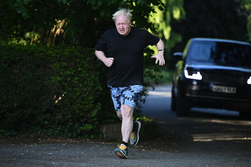 Dressing scruffily arguably helped BoJo climb the ladder all the way to the top (Getty)