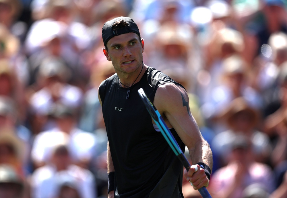 Jack Draper is back in action in Eastbourne (Steven Paston/PA) (PA Wire)
