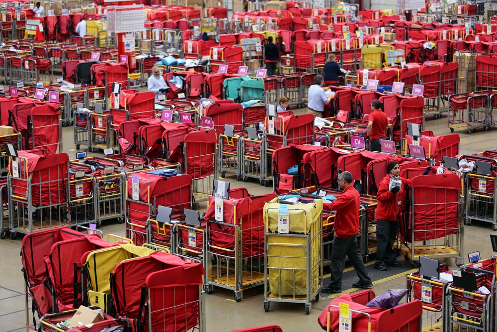 Royal Mail’s parcel volumes rose 7% to 1.4 billion over the year (Chris Radburn/PA) (PA Archive)