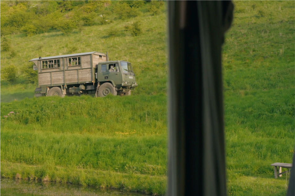 ‘With each attempt to get her started, we rolled backwards before lurching to a halt’ (Ashcombe Estate)