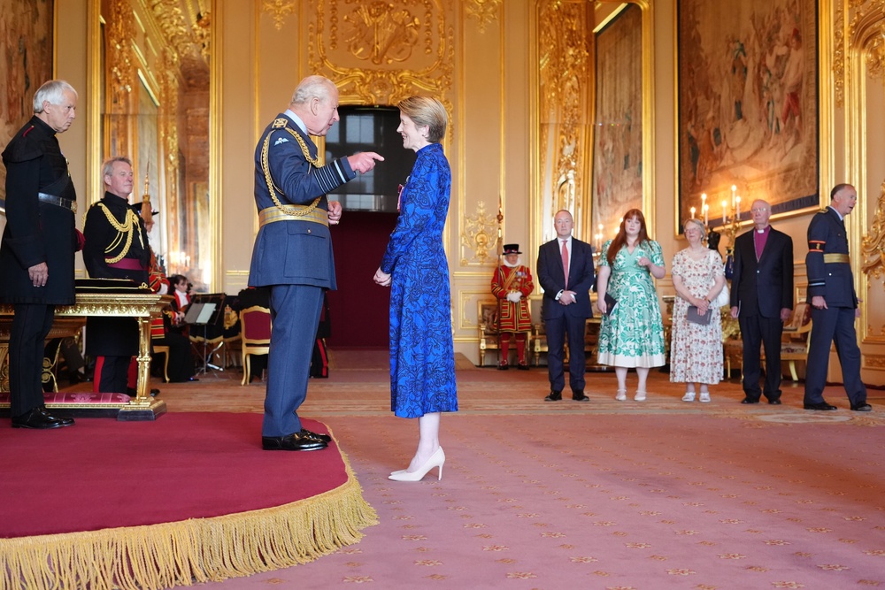 Amanda Pritchard is made a Dame Commander of the British Empire (Jonathan Brady/PA) (PA Wire)