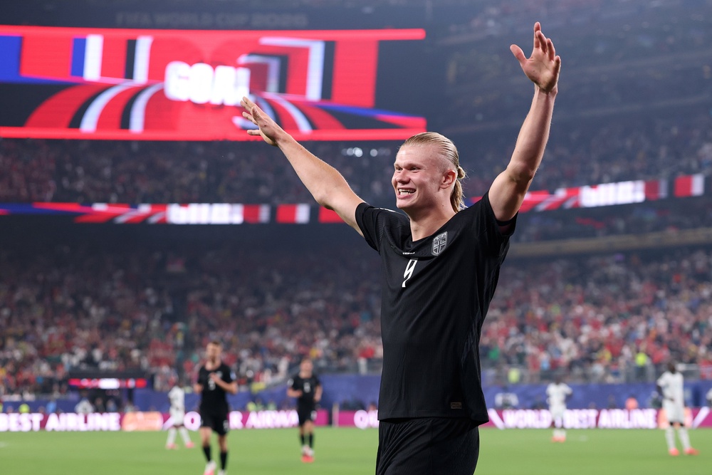 Image from: Norway vs France LIVE: Haaland and Mbappe battle for top spot in World Cup Group I decider
