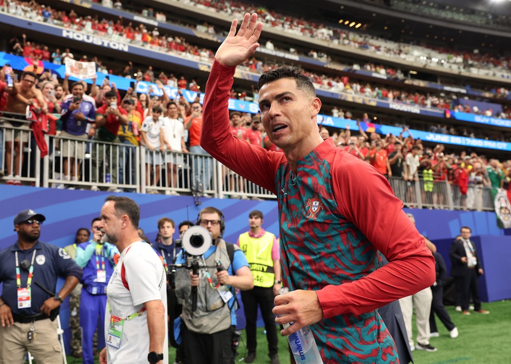Image from: Portugal vs Uzbekistan LIVE: Cristiano Ronaldo on a hat-trick after silencing World Cup critics