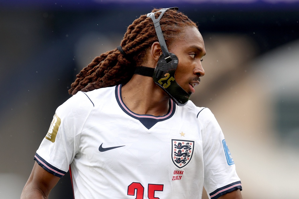 Djed Spence was solid on his World Cup debut for England (Getty)