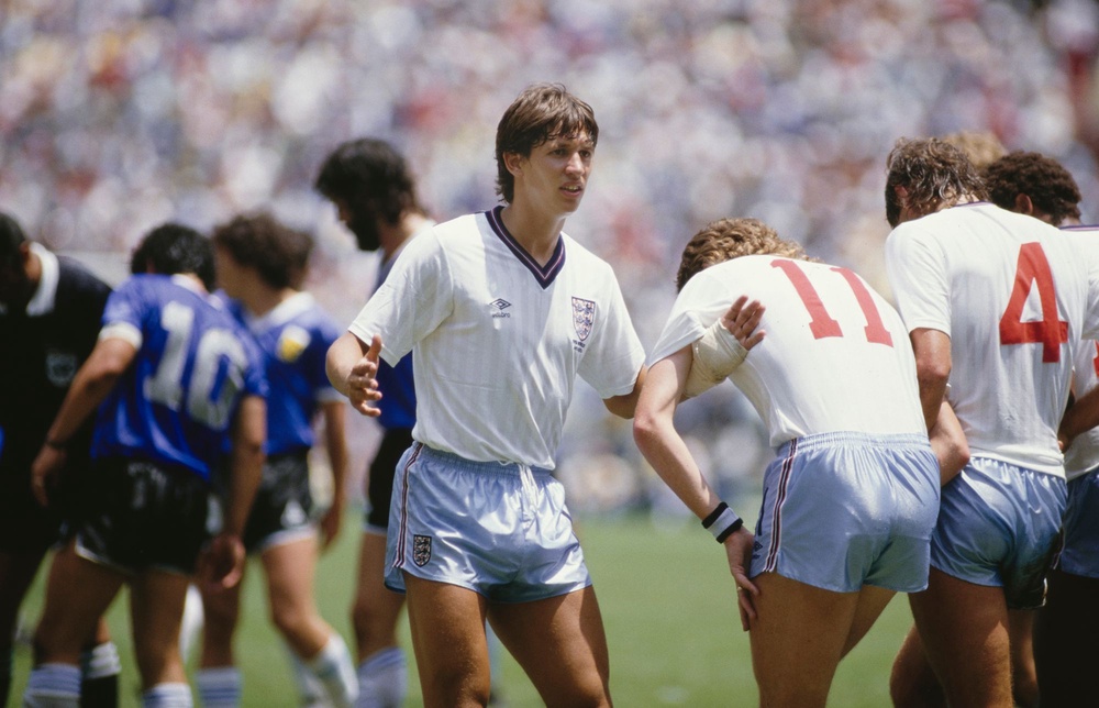 Gary Lineker, June 22, 1986 in Mexico City, Mexico (Hulton Archive)