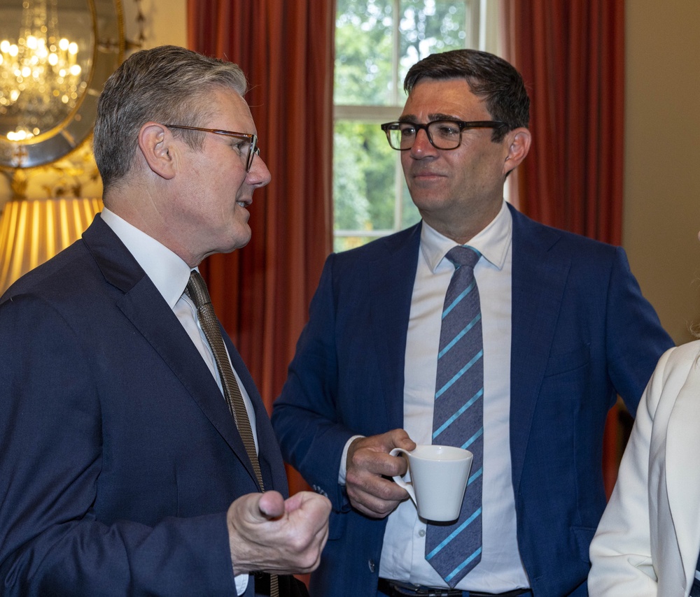 A meeting between Sir Keir Starmer and Andy Burnham was said to be ‘frosty’ (Ian Vogler/Daily Mirror/PA) (PA Archive)