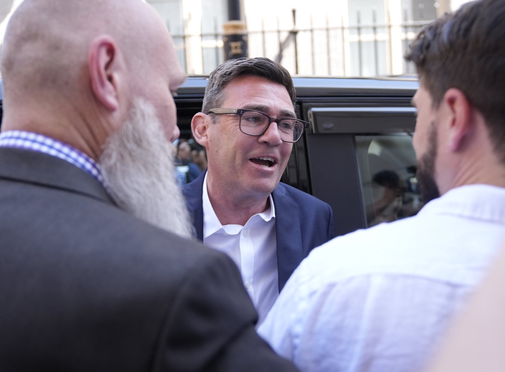 Andy Burnham is seen as the most likely successor to Sir Keir (Andrew Matthews/PA) (PA Wire)
