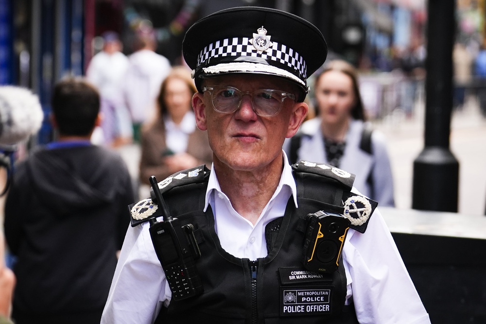 Sir Mark is expected to warn that police will fail if they have to wait for legislation to keep up with technology (Jordan Pettitt/PA) (PA Wire)
