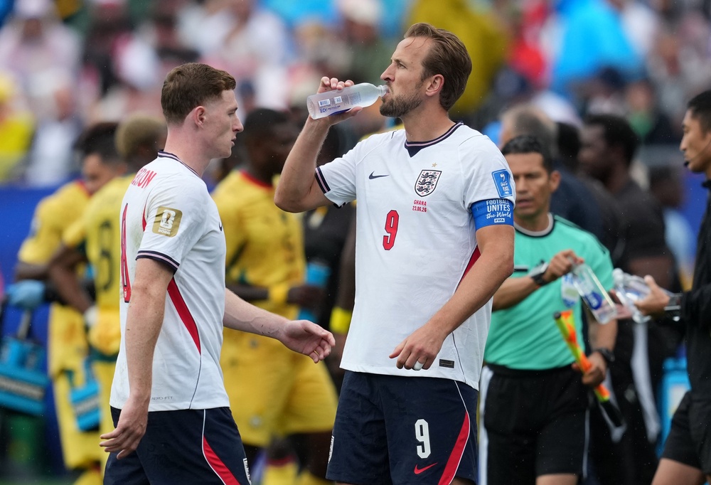 The hydration break was booed again on Tuesday (Martin Rickett/PA) (PA Wire)