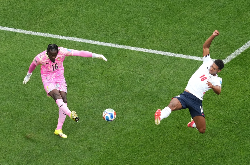England were unable to break down Ghana's defence (PA)