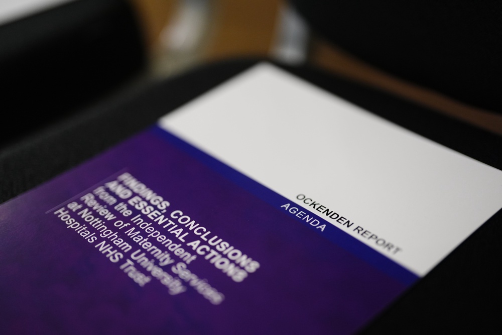 The front cover of the Ockenden Report (PA)