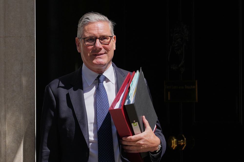 Sir Keir Starmer announced his resignation after intense pressure from his party members (AP)