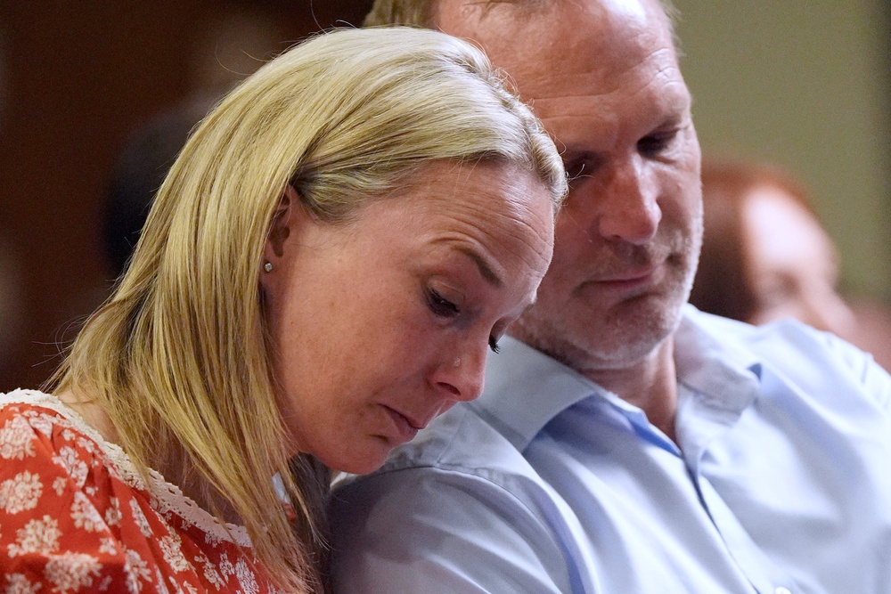 Sarah and Jack Hawkins, whose baby Harriet’s death in 2016 was due to myriad failings by NUH (PA)