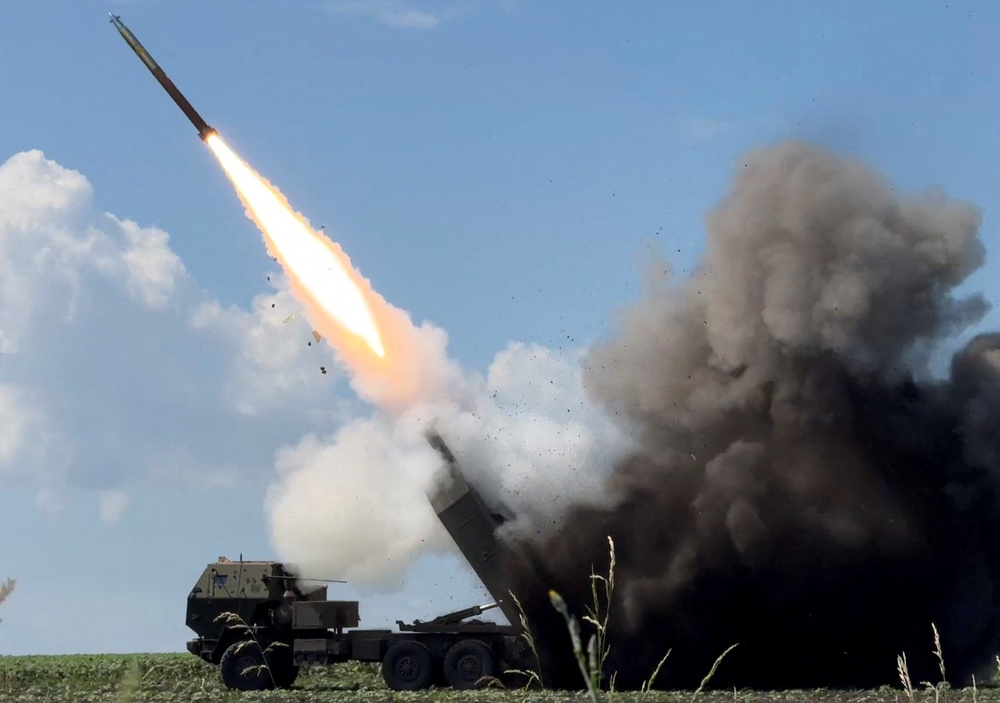 The HIMARS is a US system developed by Lockheed Martin (Reuters)
