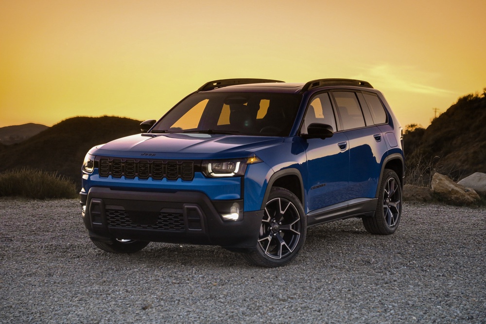 Jeep's small SUV is all-new and comes with a standard hybrid powertrain that gets an EPA-estimated 37 mpg combined (Stellantis via AP)