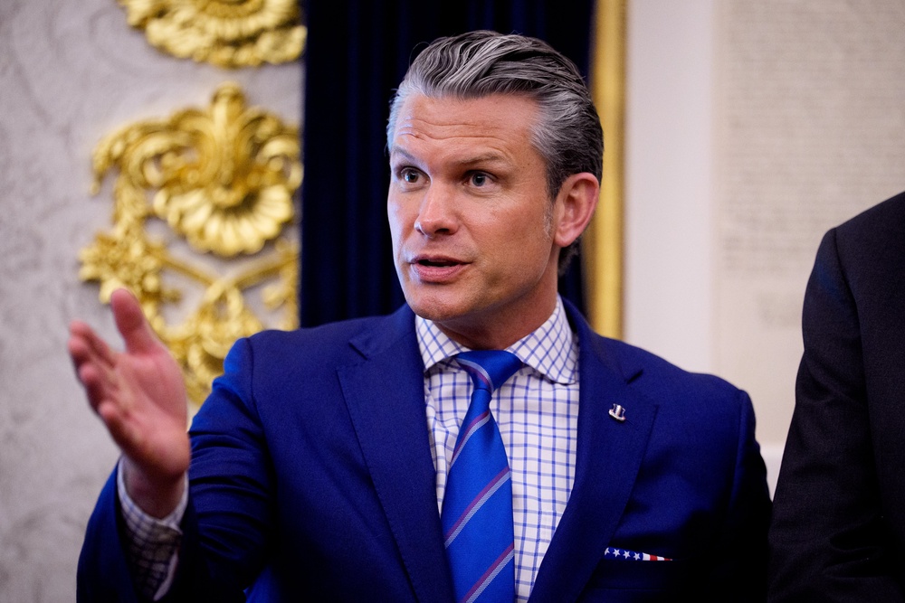 Hegseth had characterized flu vaccine requirements as ‘absurd’ and said the military would no longer require members to get the yearly immunization – prompting concerns from some lawmakers (Getty)