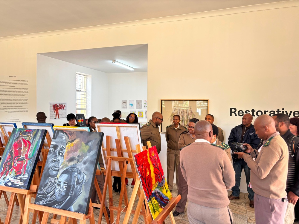 The correctional department says programs such as the arts and craft initiative can help reduce reoffending (AP Photo/Kayleen Morgan)