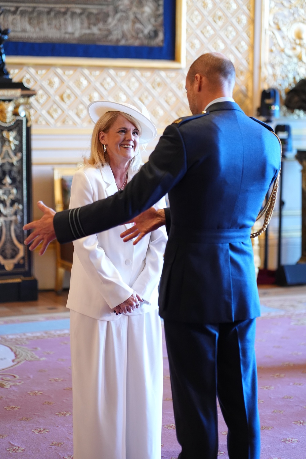 Sally Lindsay was honoured for services to drama (Jonathan Brady/PA) (PA Wire)