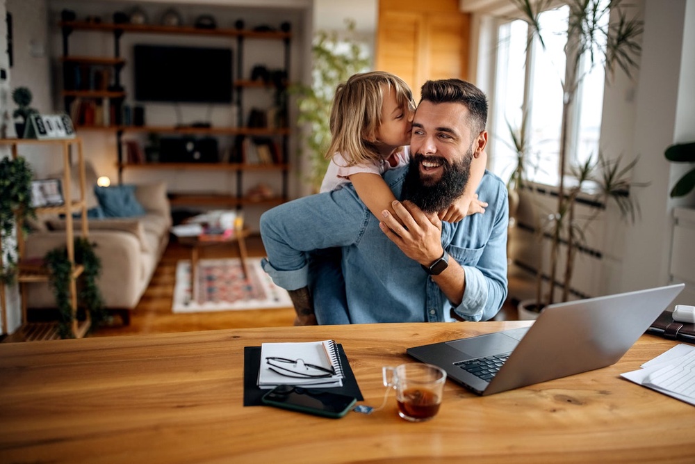 More than 8000 fathers took part in the survey (Getty Images)